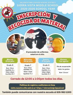Registration Flyer Spanish